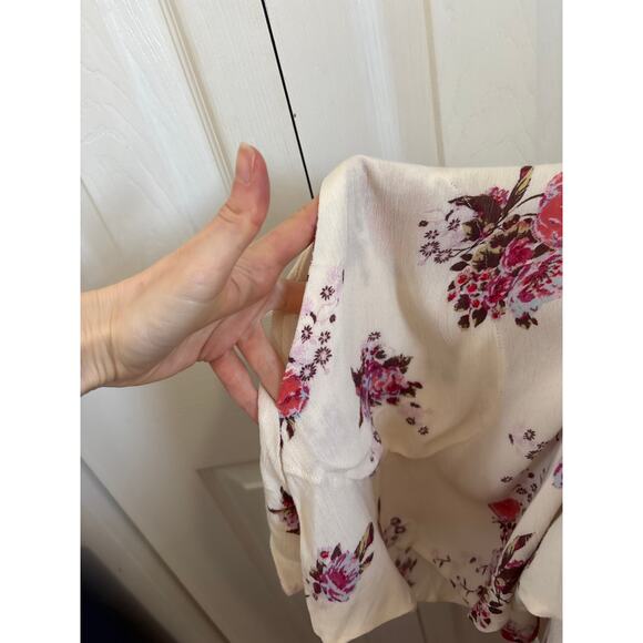 Free People Tree Swing Oversized Floral Sleeveless Tunic Dress Size Small - Picture 10 of 10